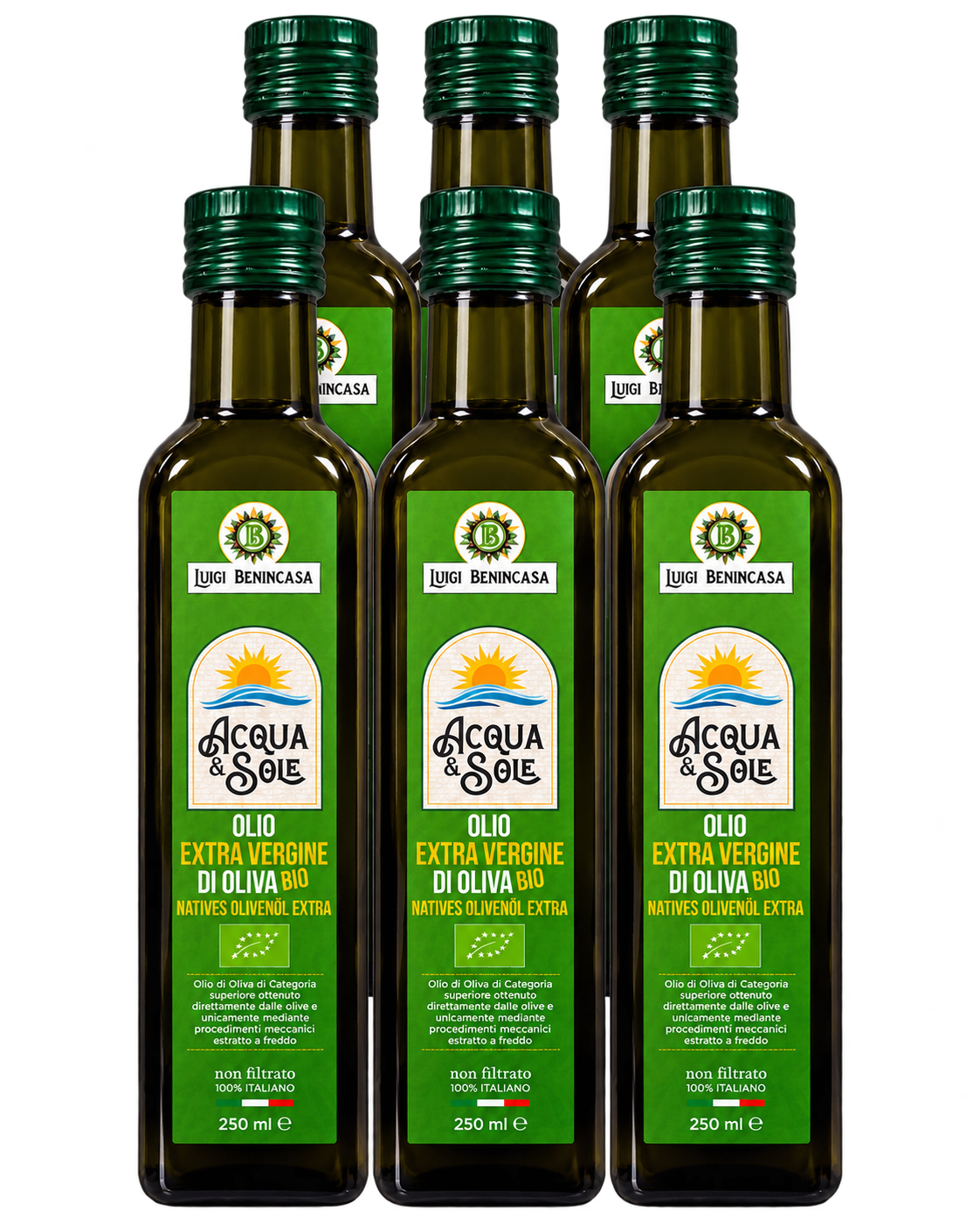 Olio extravergine Di oliva EVO Acqua & Sole BIO