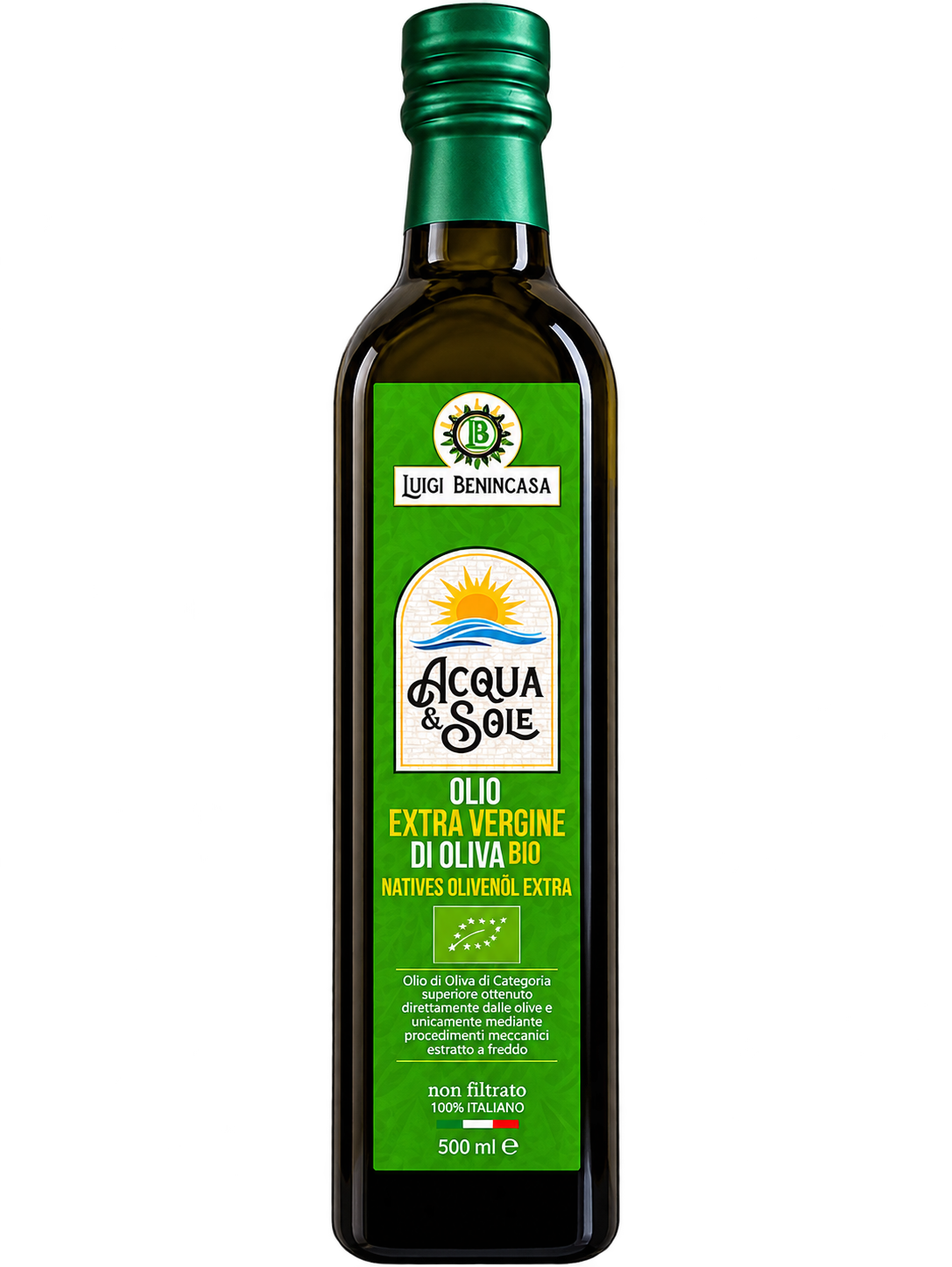 Olio extravergine Di oliva EVO Acqua & Sole BIO