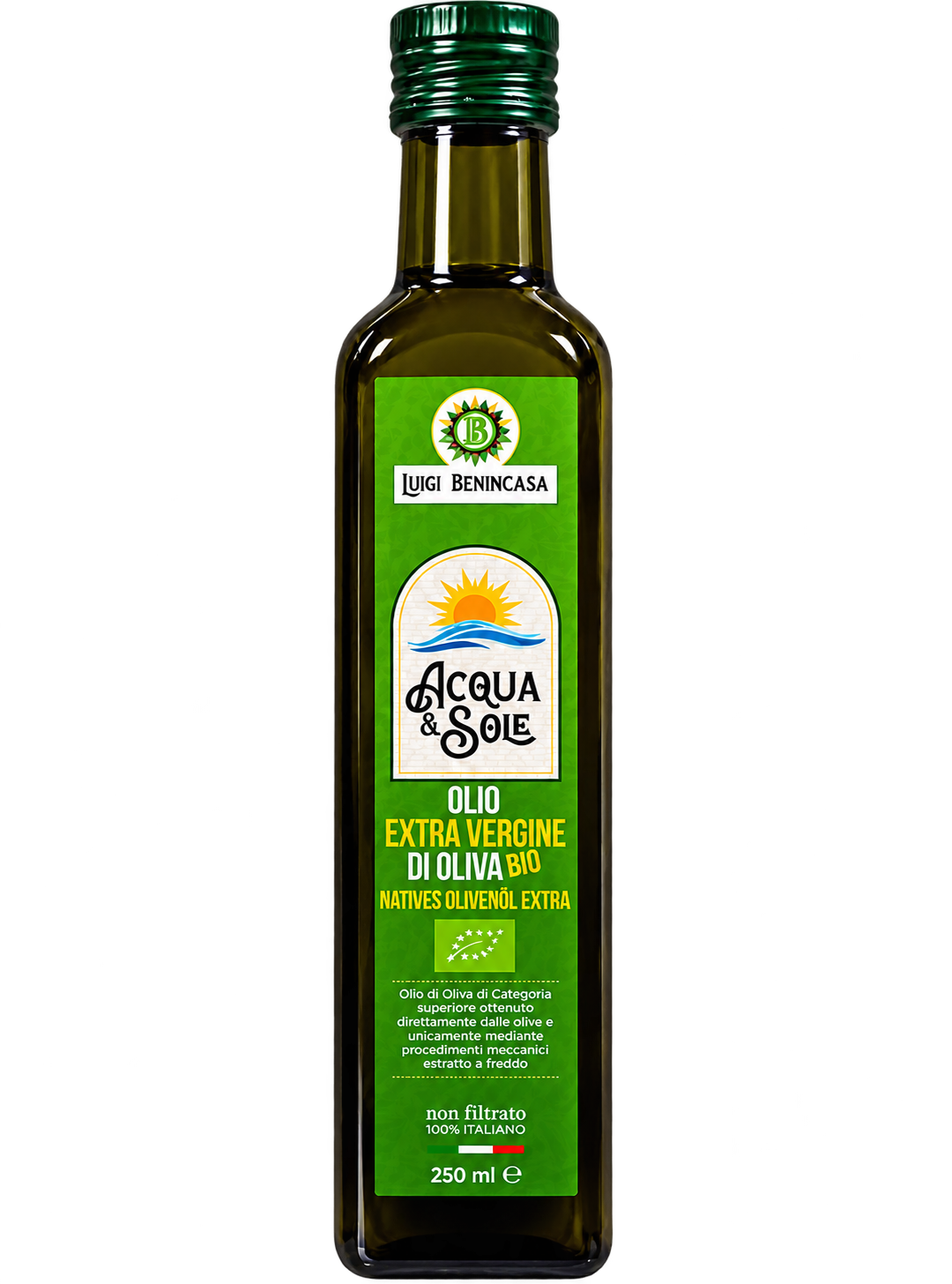 Olio extravergine Di oliva EVO Acqua & Sole BIO