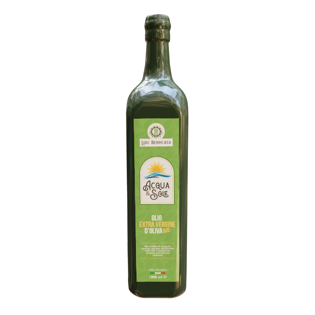 Nuovo Olio Extravergine D'Oliva EVO BIO - Acqua e Sole 100% Italiano 1L
