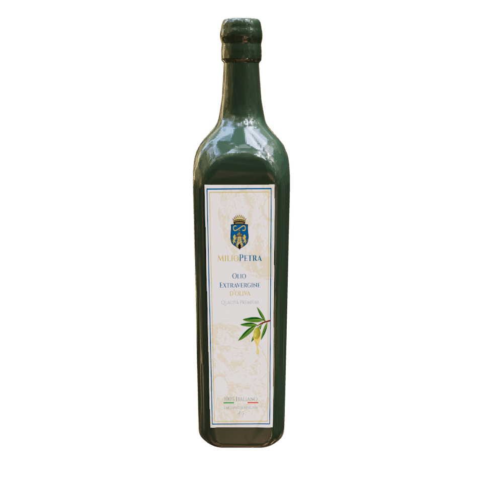 Olio Extravergine D'Oliva EVO - Milio Petra 100% Italiano 1L