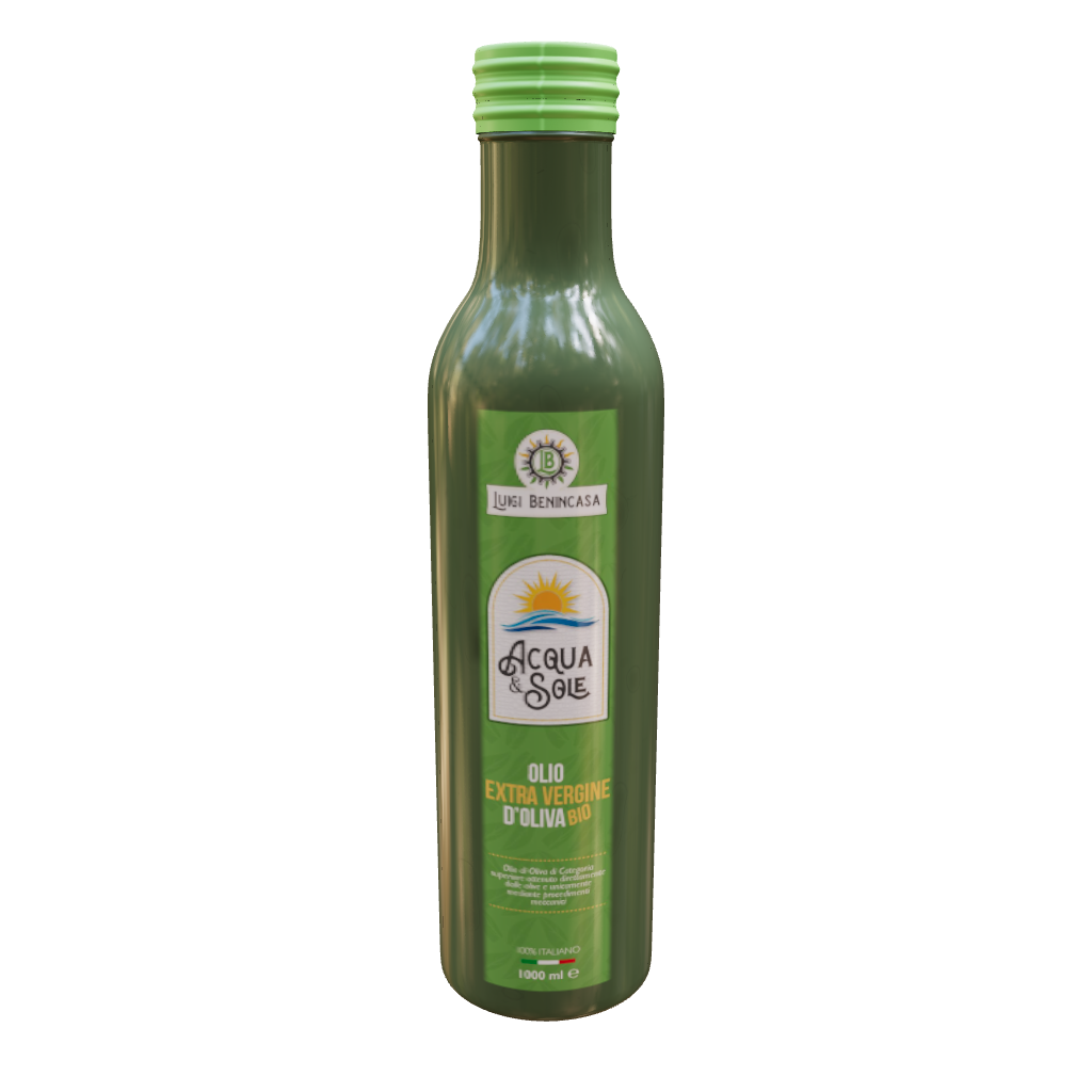 Nuovo Olio Extravergine D'Oliva EVO BIO - Acqua e Sole 100% Italiano 1L