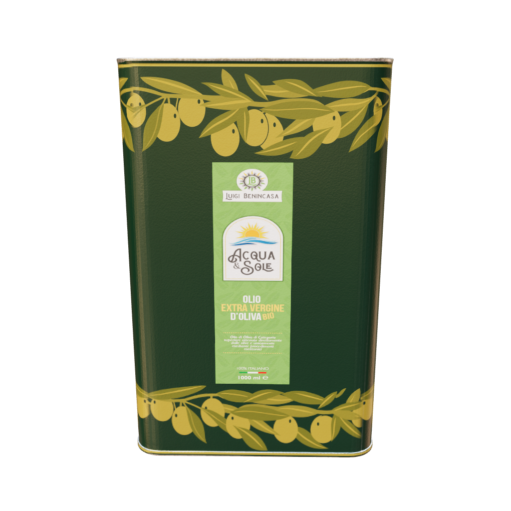 Olio Extravergine D'Oliva EVO - Acqua e Sole 100% Italiano 5L