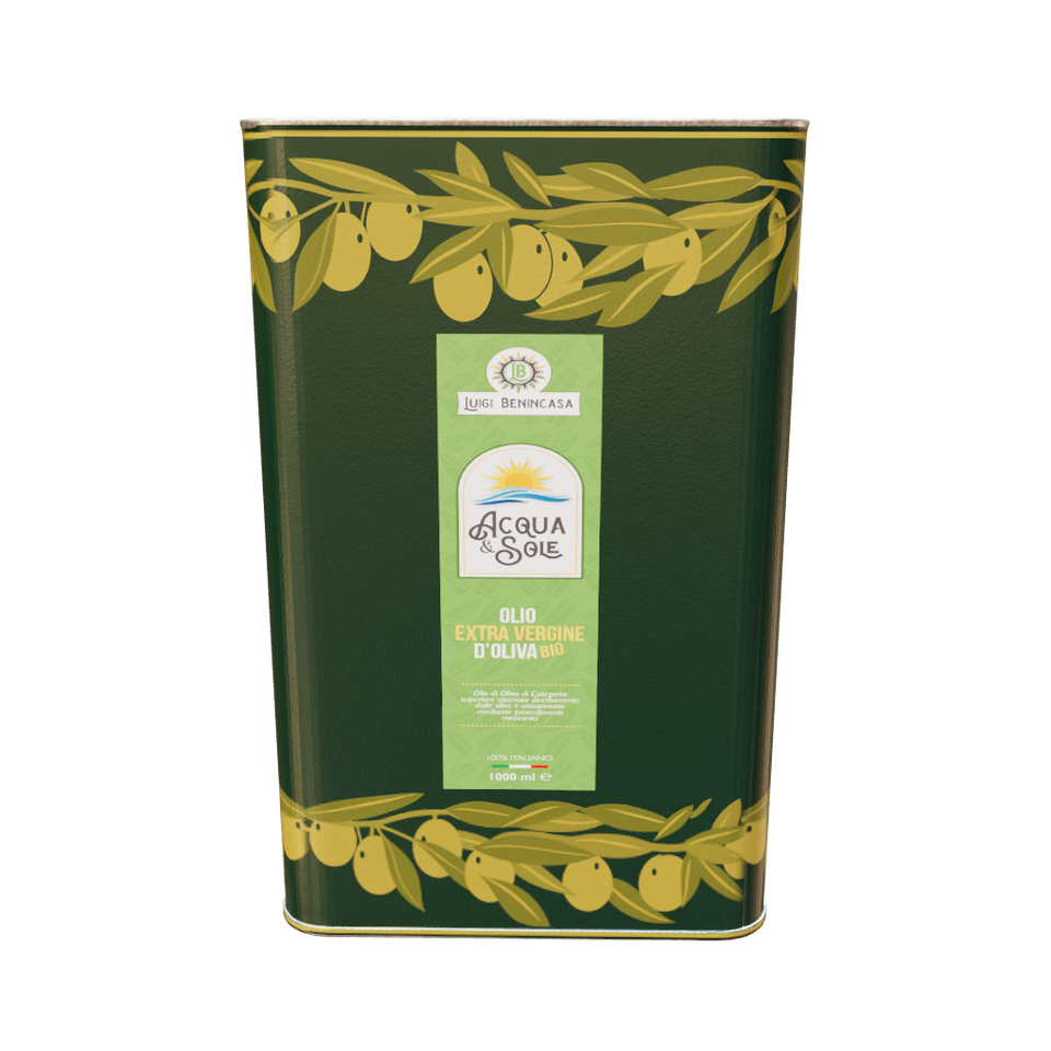 Olio Extravergine D'Oliva EVO - Acqua e Sole 100% Italiano 5L